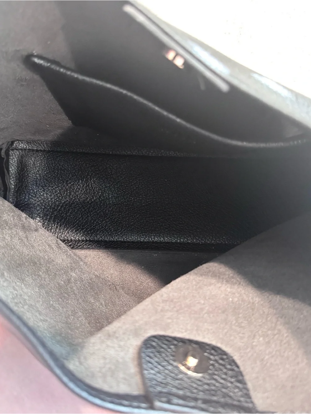 Soft Vegan Leather Shoulder Handbag Slouch Tote Purse - Black